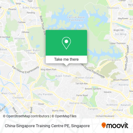 China-Singapore Training Centre PE地图