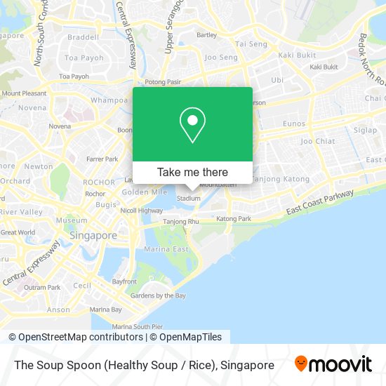 The Soup Spoon (Healthy Soup / Rice) map