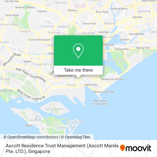 Ascott Residence Trust Management (Ascott Manila Pte. LTD.) map