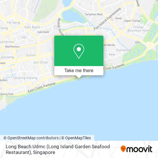 Long Beach Udmc (Long Island Garden Seafood Restaurant) map