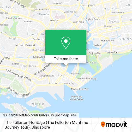 The Fullerton Heritage (The Fullerton Maritime Journey Tour) map