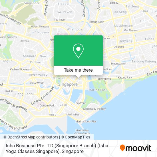 Isha Business Pte LTD (Singapore Branch) (Isha Yoga Classes Singapore)地图