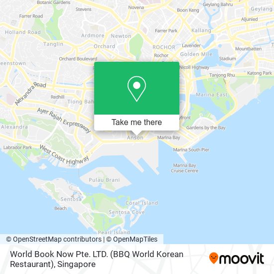 World Book Now Pte. LTD. (BBQ World Korean Restaurant) map