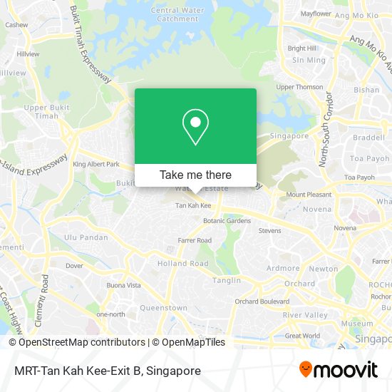 MRT-Tan Kah Kee-Exit B地图