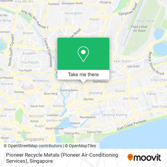 Pioneer Recycle Metals (Pioneer Air-Conditioning Services) map