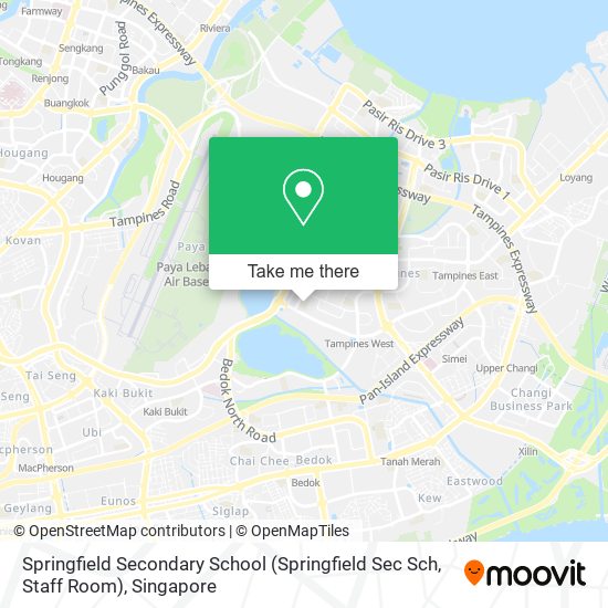 Springfield Secondary School (Springfield Sec Sch, Staff Room) map