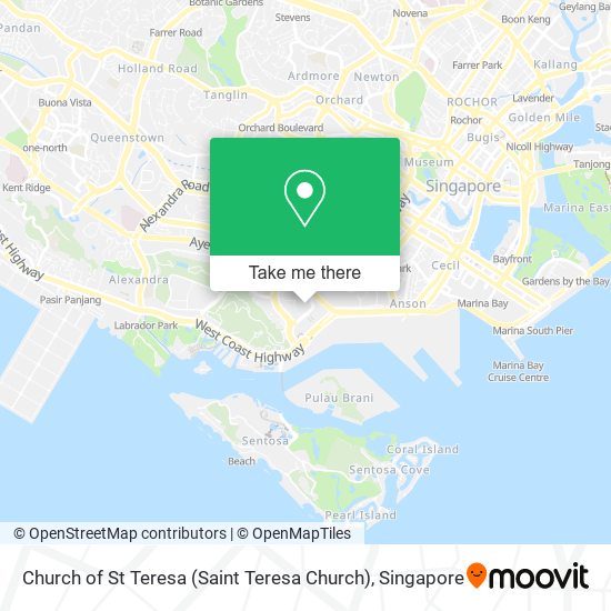 Church of St Teresa (Saint Teresa Church) map