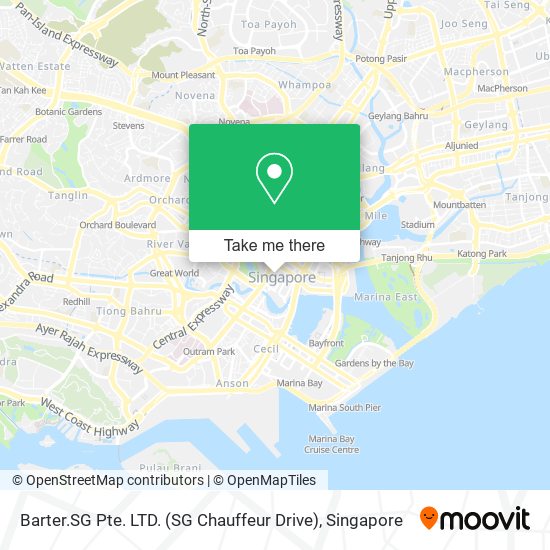 Barter.SG Pte. LTD. (SG Chauffeur Drive) map