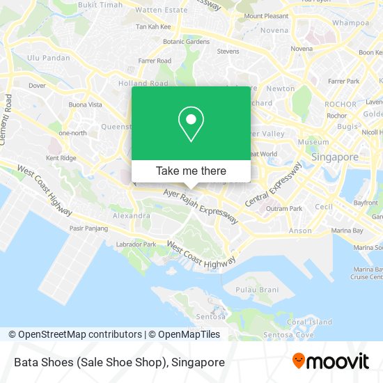Bata Shoes (Sale Shoe Shop) map