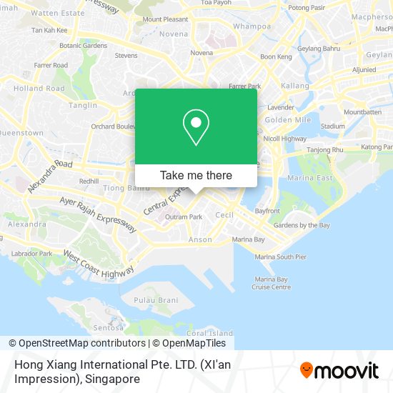 Hong Xiang International Pte. LTD. (XI'an Impression) map