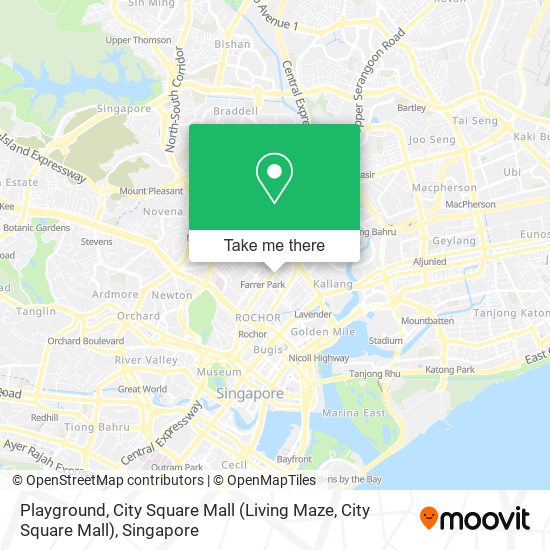 Playground, City Square Mall (Living Maze, City Square Mall) map