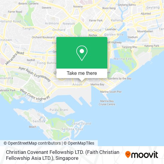 Christian Covenant Fellowship LTD. (Faith Christian Fellowship Asia LTD.) map