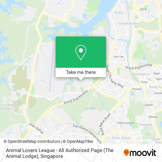 Animal Lovers League - All Authorized Page (The Animal Lodge) map