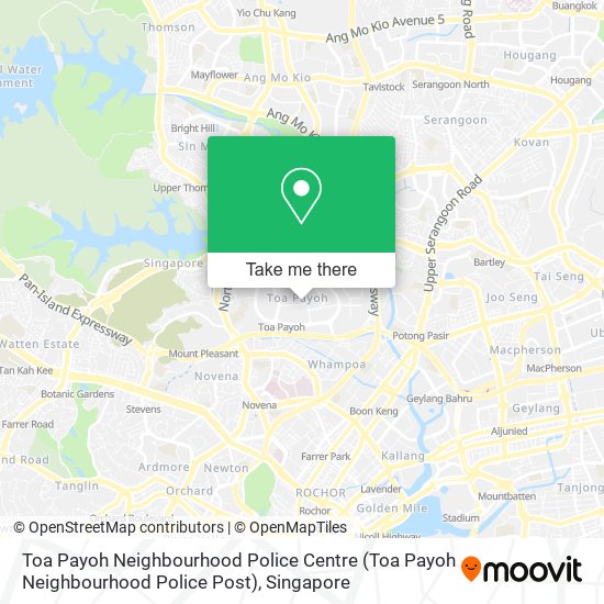 Toa Payoh Neighbourhood Police Centre地图