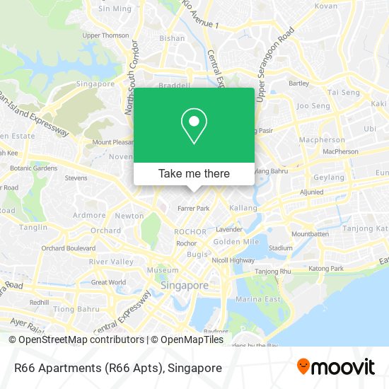 R66 Apartments (R66 Apts) map