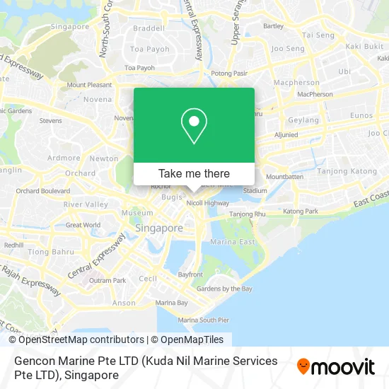 Gencon Marine Pte LTD (Kuda Nil Marine Services Pte LTD) map