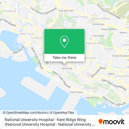 National University Hospital - Kent Ridge Wing地图