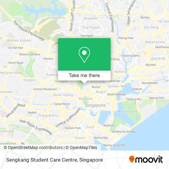 Sengkang Student Care Centre map