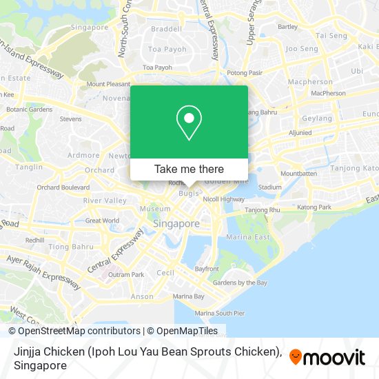 Jinjja Chicken (Ipoh Lou Yau Bean Sprouts Chicken) map