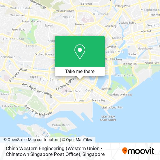 China Western Engineering (Western Union - Chinatown Singapore Post Office)地图