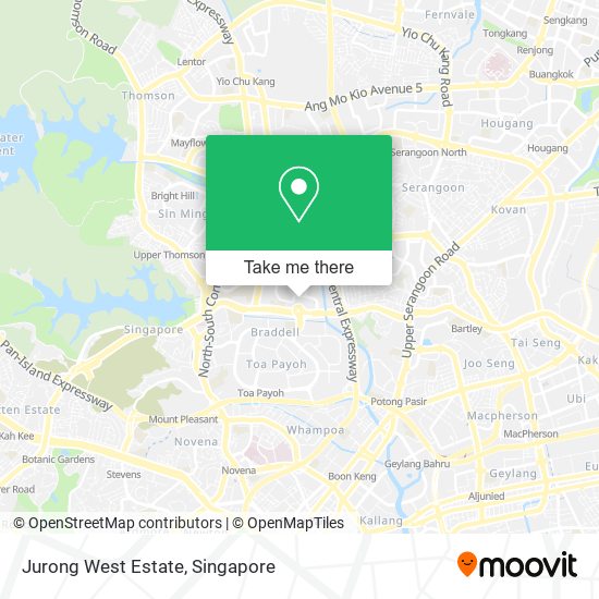 Jurong West Estate map