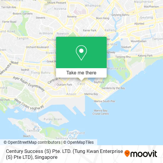 Century Success (S) Pte. LTD. (Tung Kwan Enterprise (S) Pte LTD) map