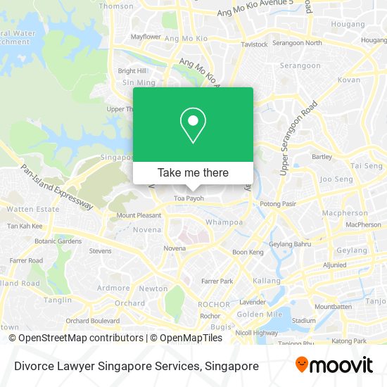 Divorce Lawyer Singapore Services地图
