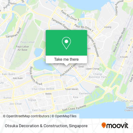 Otsuka Decoration & Construction map