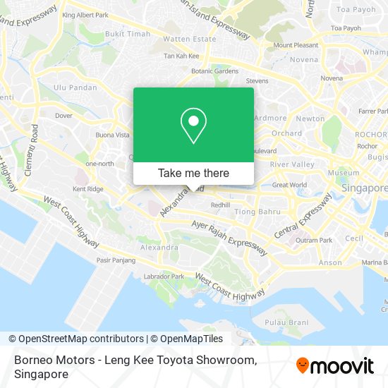 Borneo Motors - Leng Kee Toyota Showroom地图