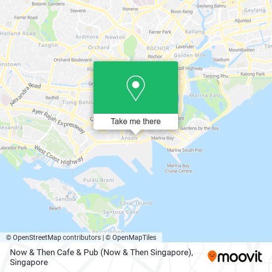Now & Then Cafe & Pub (Now & Then Singapore) map