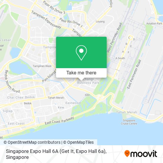 Singapore Expo Hall 6A (Get It, Expo Hall 6a)地图