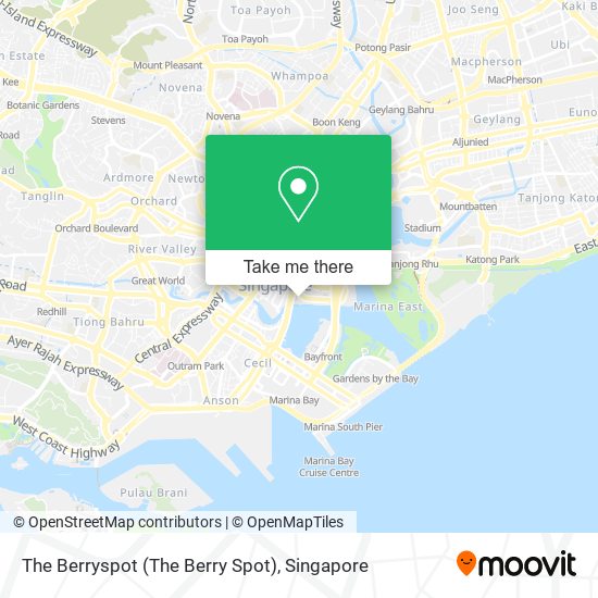 The Berryspot (The Berry Spot) map