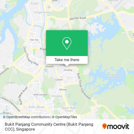Bukit Panjang Community Centre (Bukit Panjeng CCC) map