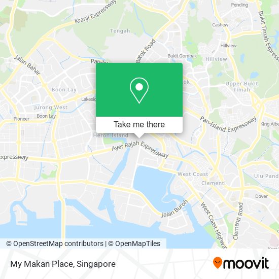 My Makan Place map