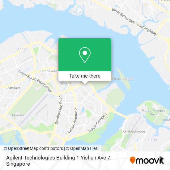 Agilent Technologies Building 1 Yishun Ave 7地图