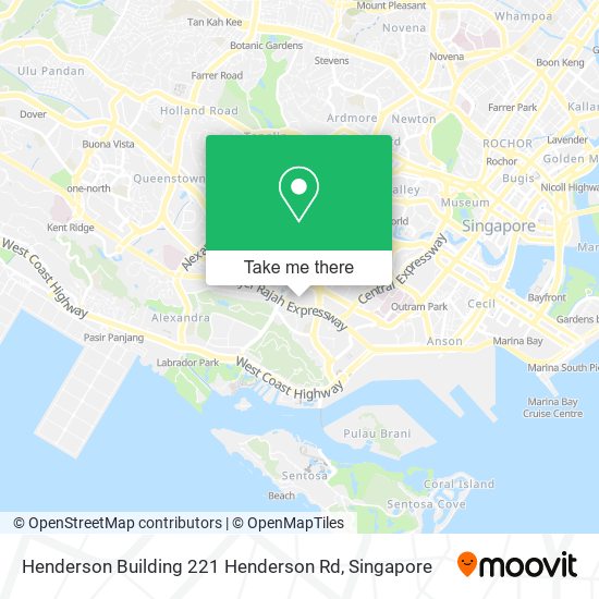 Henderson Building 221 Henderson Rd map