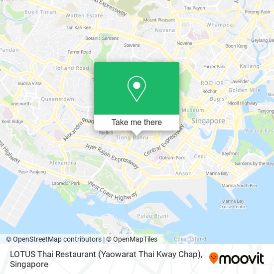 LOTUS Thai Restaurant (Yaowarat Thai Kway Chap)地图