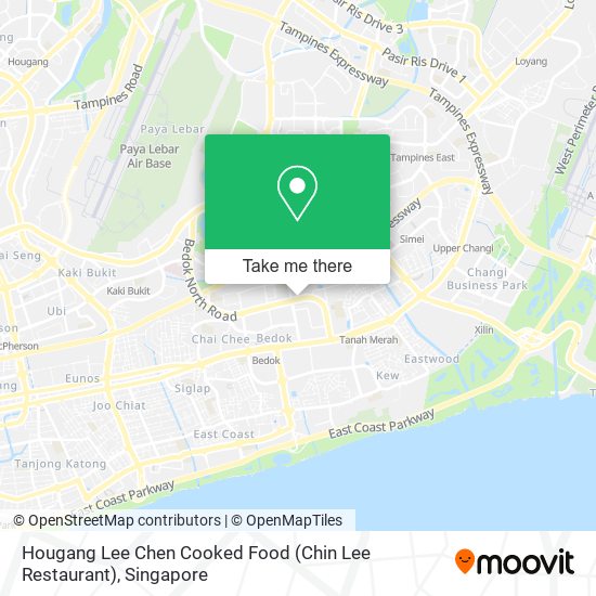 Hougang Lee Chen Cooked Food (Chin Lee Restaurant)地图