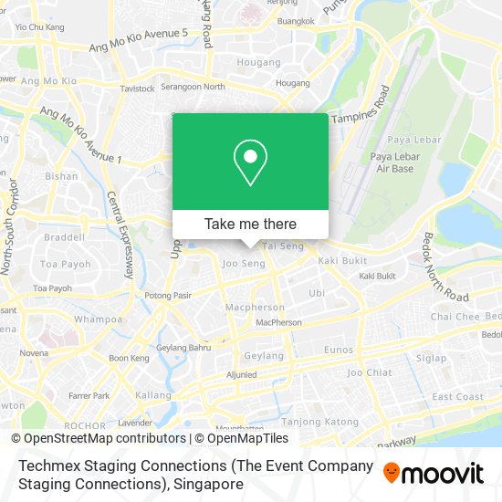 Techmex Staging Connections (The Event Company Staging Connections) map