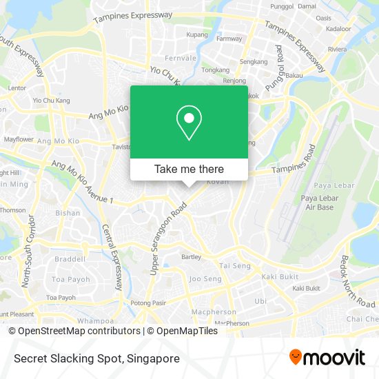 Secret Slacking Spot map