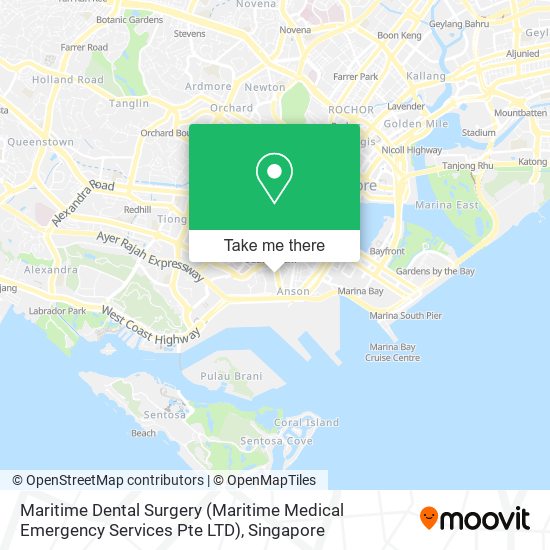 Maritime Dental Surgery (Maritime Medical Emergency Services Pte LTD)地图