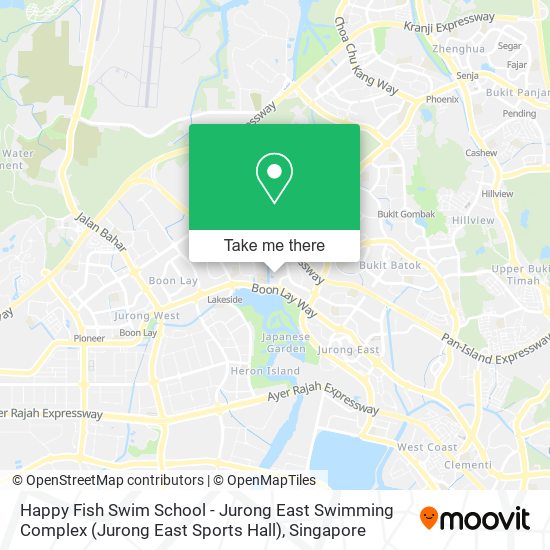 Happy Fish Swim School - Jurong East Swimming Complex (Jurong East Sports Hall) map