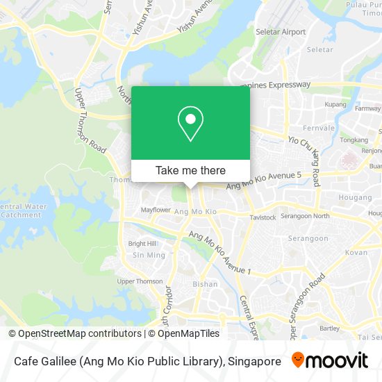 Cafe Galilee (Ang Mo Kio Public Library) map