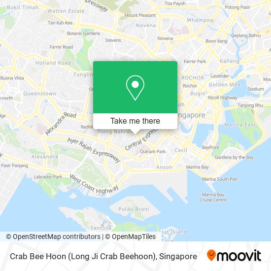 Crab Bee Hoon (Long Ji Crab Beehoon) map