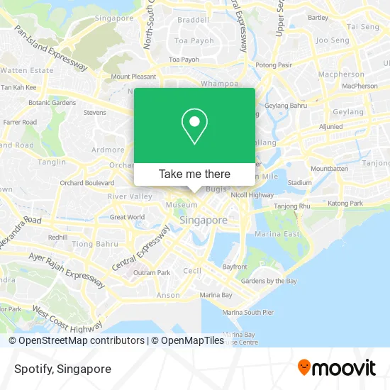 Spotify map