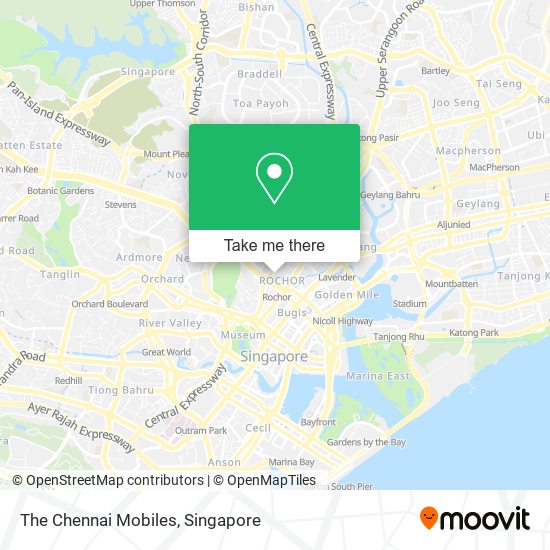 The Chennai Mobiles map