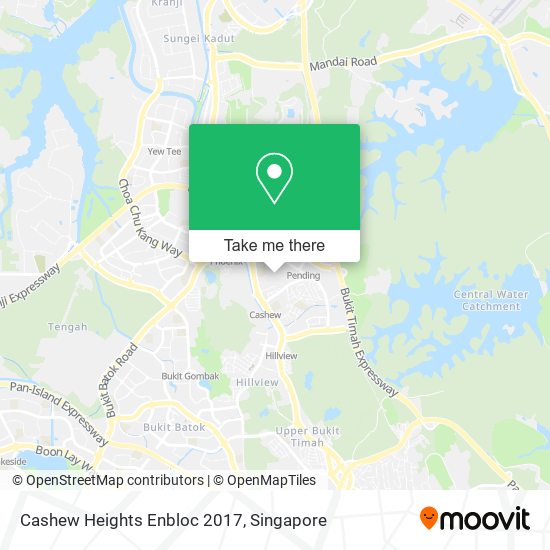 Cashew Heights Enbloc 2017 map