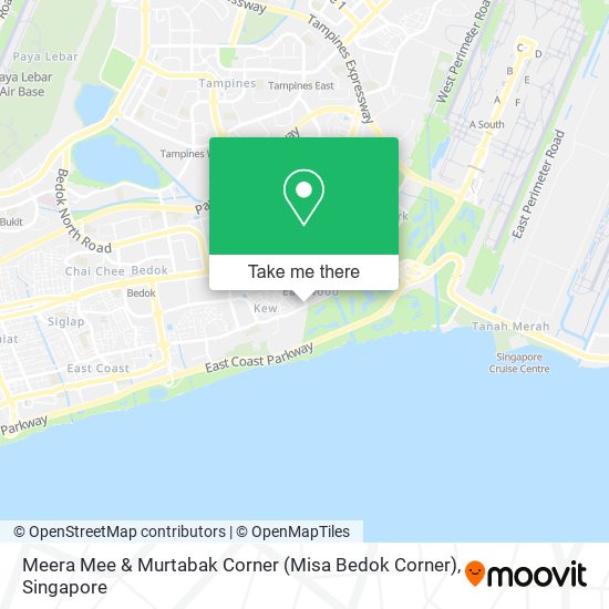 Meera Mee & Murtabak Corner (Misa Bedok Corner) map