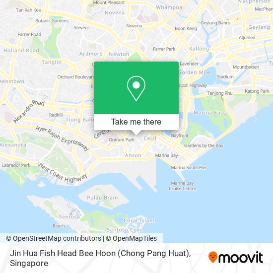 Jin Hua Fish Head Bee Hoon (Chong Pang Huat) map