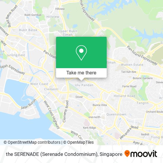 the SERENADE (Serenade Condominium) map